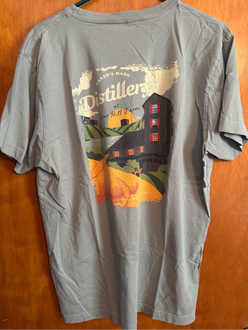 Maker’s Mark Star Hill Farms Distillery Graphic Short-Sleeve Tee Greenish